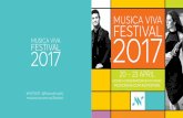 MUSICA VIVA FESTIVAL 2017 - Musica Viva Australia · Music Festival (2015) and the Four Winds Festival (2014 and 2016). In 2015 they were selected as the first generation of Musica