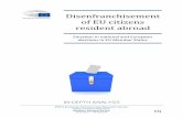 Disenfranchisement of EU citizens resident abroad2015... · Disenfranchisement of EU citizens resident abroad Page 4 of 20 In the past, many countries disenfranchised their nationals