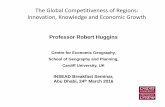 The Global Competitiveness of Regions: Innovation ... · The Global Competitiveness of Regions: Innovation, Knowledge and Economic Growth . ... Regional and local governments By identifying