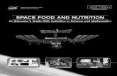 Space Food and Nutrition pdf - NASASpace Food and NutritionAn Educator’s Guide With Activities in Science and Mathematics, EG-1999-02-115-HQ • 1 F rom John Glenns mission to orbit