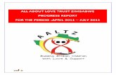 ALL ABOUT LOVE TRUST ZIMBABWE PROGRESS REPORT …archive.kubatana.net/docs/chiyou/aaltz_august_progress_report_110801.pdfALL ABOUT LOVE TRUST ZIMBABWE PROGRESS REPORT FOR THE PERIOD