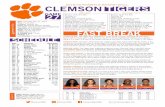 CLEMSON TIGERS 

2019-02-20¢  clemson tigers