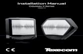 Odyssey X Series - Texecom Ltd · 2015-11-09 · Odyssey X Installation Manual 2 INS627-2 Introduction Odyssey X is a new range of modular external warning devices available in standard