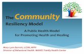 The Community Resiliency Model - Richmond SCANgrscan.com/wp-content/uploads/2016/03/Mary-Lynn-ACE-Conference... · The Community Resiliency Model CRM skills empower people with a