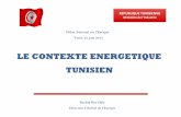 LE CONTEXTE ENERGETIQUE TUNISIEN · 2013-11-19 · 25000 30000 35000 40000 45000 Ashtart Adam SidiEl Kilani Production du pétrole en Tunisie Production moyenne 2012 67 000 barils
