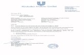Hindustan Unilever Limited CIN:L15140MH1933PLC002030 · 2019-06-03 · Hindustan Unilever Limited Unilever House B D Sawant Marg Chakala, Andheri East Mumbai 400 099 Tel: +91 (22)