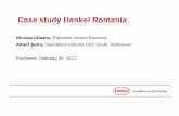 Case study Henkel Romania - Advantage Austria · Henkel in Romania • Established in 1994 as affiliate company of Henkel Central Eastern Europe • Net Total Sales 2011: 130 mil.