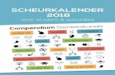SCHEURKALENDER 2018 - Compendium Geneeskunde · 2017-09-15 · Nefrologie. Compendium Geneeskunde maandag 5 februari Jicht: uraatkristallen Pseudojicht: calciumPyrofosfaatkristallen