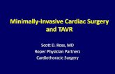 Minimally-Invasive Cardiac Surgery and TAVR Health/Health Professionals/Primary Care Symposium...• Mitral stenosis. Mini-Mitral Valve Repair (MVR) Patient Population. ... Postoperative