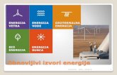 Obnovljivi izvori energije - mikro.elfak.ni.ac.rsmikro.elfak.ni.ac.rs/wp-content/uploads/2019_OIE_Lec06_Energija-vetra.pdf · hidroelektrane. U poslednje vreme su u najavi mnogi projekti