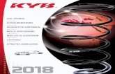 2018 - KYB Europe · Los amortiguadores controlan el movimiento del muelle. ... • KYB is Original Equipment Manufacturer for 1 of all 4 cars produced in the world. • KYB proves