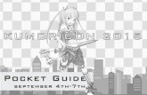 Step 1: Download Guidebook App - Kumoricon · 2015-08-26 · There is no coat check. Plan accordingly. Kumoricon is not responsible for any lost, stolen or damaged items. Formal attire