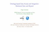 Ontology-based Data Access and Integration: …calvanese/presentations/2018-CLEI...Ontology-based Data Access and Integration: Relational Data and Beyond Diego Calvanese KRDB Research
