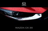 MAZDA CX-ḃḀ · UMJETNOST U POKRETU This image is showing a Mazda CX-ḃḀ in Soul Red Crystal High Grade CX-30 najnovija je evolucija našeg dizajnerskog jezika Kodo.