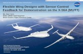 Flexible Wing Designs with Sensor Control …...1 Fundamental Aeronautics Program Subsonic Fixed Wing Project National Aeronautics and Space Administration Flexible Wing Designs with