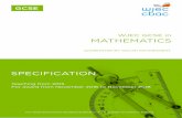 WJEC GCSE in MATHEMATICS...Questions may be set on topics that are explicitly listed in the content of GCSE Mathematics – Numeracy. Some questions will use multiple-choice assessment.