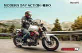 Benelli MODERN DAY ACTION HERO Benelli's blockbuster 302S ... · Benelli MODERN DAY ACTION HERO Benelli's blockbuster 302S offers explosive excitement with style to burn