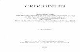 CROCODILES - iucncsg.org · 2015-10-01 · CROCODILES I 7th worki,, g rvr ".ffi fi:% :i"tffi re s peciarist Group of the Species Survival Commission of IUCN - The World Conservation