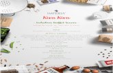 Indochine Buffet ServiceKira Kira - Indochine Buffet Service - Package Rp 150.000+ per Guest (min. 50 Guests) SOUP BUFFET COURSE SWEET DELIGHT BEVERAGE INCLUSIVE