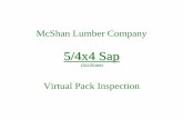 5/4x4 Sap - McShan Lumber CompanyMcShan Lumber Co 5/4x4 Sap SFI & PEFC Certified HT Stamped McShan Lumber Co 5/4x4 Sap SFI & PEFC Certified HT Stamped Thank You For Reviewing Our Product