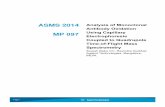 ASMS 2014 MP348 Lu PGRs in Fruit (4pg).ppt · ASMS 2014 MP 097 Analysis of Monoclonal Antibody Oxidation Using Capillary Electrophoresis Coupled to Quadrupole Time-of-Flight Mass