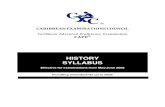 History - cxc.orgcxc.org/SiteAssets/syllabusses/CAPE/CAPE History.pdf · The discipline of history consists of three aspects – its content, its organising principles, and its methods
