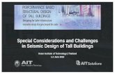 Special Considerations and Challenges in Seismic Design of ...solutions.ait.ac.th/wp-content/uploads/2018/06/01... · •Flat Slab and Flat Plate •Beam-Slab •Waffle Slab •Wall