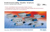 Intrinsically Safe Valve - SMC ETechcontent2.smcetech.com/pdf/53-SY.pdfIntrinsically Safe Valve 5 Port Solenoid Valve Single Unit Body Ported How to Order 53 SY 20 01 UL/CSA compliant