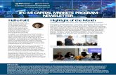 IFC-MI CAPITAL MARKETS PROGRAM NEWSLETTER · IFC-MI CAPITAL MARKETS PROGRAM NEWSLETTER Issue n. 2 | October 2016 Highlight of the Month Capital Markets Luncheon with Financial Industry