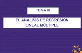 EL ANÁLISIS DE REGRESIÓN LINEAL MÚLTIPLEModelos Multivariantes 2 Regresión Lineal Múltiple. En Rial, A. y Varela, J. (2008). Estadística Práctica para la Investigación en Ciencias