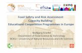 Food SafetyandRisk Assessment CapacityBuilding ... · Free Elective Courses 12 ECTS Master Thesis (6 months, practical work incl.) 30 ECTS 1st Semester 2nd Semester 3rd Semester 4th