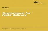 NAO Review: Governance for Agile Delivery · Part One Governance for Agile delivery Part One Introduction 1.1 The term agile is commonly associated with software development. 1 Publications