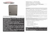 INSTALLATION INSTRUCTIONS · 2017-09-12 · 1 ©2017 Lennox Industries Inc. Dallas, Texas, USA INSTALLATION INSTRUCTIONS VRF SYSTEMS -- Air Handler 507539-04 09/2017 THIS MANUAL MUST