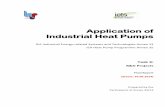 Application of Industrial Heat Pumps · 2018-04-11 · Application of Industrial Heat Pumps IEA Industrial Energy-related Systems and Technologies Annex 13 IEA Heat Pump Programme