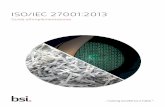 ISO/IEC 27001:2013 - BSI Group E... · 2018-02-09 · L’ultima versione dello standard ISO/IEC 27001 è stata pubblicata nel 2013 per mantenerlo al passo con le sfide delle moderne
