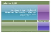 Alpine High School Course Selection Guide - Amazon S3Sandra Alvidrez School Counselor John Fellows Athletic Director Chuck Wilson Band Director ... Side-by-Side Comparison: Graduation