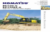 PC120 New Format - Erb Equipment...excavator models. Komatsu offers over 20different excavator models. Three-speed travel for smooth and efficient job site travel. Protected Hydraulic