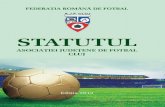 A.J.F. CLUJ - FRF AJF Cluj - 2012.pdfeste persoană juridică de drept privat, având drept scop organizarea activităţii fotbalistice la nivelul judeţului, cu respectarea statutului