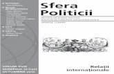 Ioana-Bianca Berna - Sfera Politiciirevistasferapoliticii.ro/sfera/pdf/Sfera_152.pdf · 2010-11-05 · conduce după un model american ale cărui limite operaţionale par să fi fost