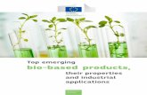 Top emerging bio-based products, - Ecologic Institute ... 6 automotive and construction fields, such