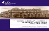 A Glasgow Caledonian University 20th Anniversary ......A Glasgow Caledonian University 20th Anniversary Celebration: The Dough School in the 1950s and 1960s Wednesday 10 April 2013,