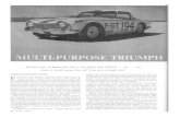 full article - UNIGEobswildif/cars/docs/R&T_Kastner_TR4A/full... · 2002-05-14 · Romeo GTA was timed at 123.882 mph. Back in Southern California at Triumph headquarters, the TR-4A