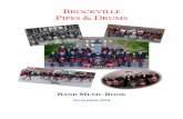 Brockville Pipes & Drums · Brockville Pipes & Drums Page 3 4/4 March Wings Traditional 4/4 March Auld Lang Syne Traditional As the occasion requires, Auld Lang Syne may be played