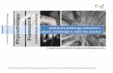 Physiotherapy d versioin) Framework · 2018-05-02 · CSP (2011) Physiotherapy Framework: putting physiotherapy behaviours, values, knowledge & skills into practice [updated Sept