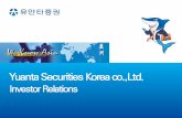 Yuanta Securities Korea co.,Ltd....4 16 3Q 실적 요약 주요 Business별 분류 [Brokerage] 티레이더2.0 출시 및 비대면 계좌 개설 서비스로 인해 전반적으로
