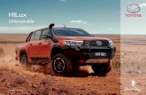 GTO 1955 HiLux Tech Change Online Brochure V2...Oﬀ -road or on the job, HiLux is up to the task Every HiLux has been specially developed and tuned to handle the demands of Australian