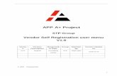 APP A+ Project Plus-Ctr-STP... · 2019-01-02 · 1 APP A+ Project STP Group Vendor Self Registration user menu V1.0 Versio n Version Description Responsib le Dept. Group Maintain