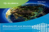 E˜ective KPI and Workﬂow Deﬁnitions - Subex Limited · White Paper E˜ective KPI and Work˚ow De˛nitions 03 ©Subex Limited Successful KPI De˛nition At this point, a clear