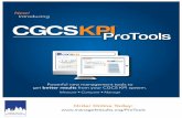 New! Introducing CGCS KPI - TransACT · CGCS KPI TM Measure • Compare • Manage Upgrade Today: ProTools is an optional upgrade for any CGCS district and can be purchased for $3,200/yr.
