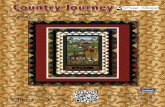 Country Journey · Country Journey Fabrics in the Collection Finished Quilt Size: 66 x 78 Quilt 1 Select Fabrics from Folio Basics Banner Panel - Black 2428P-99